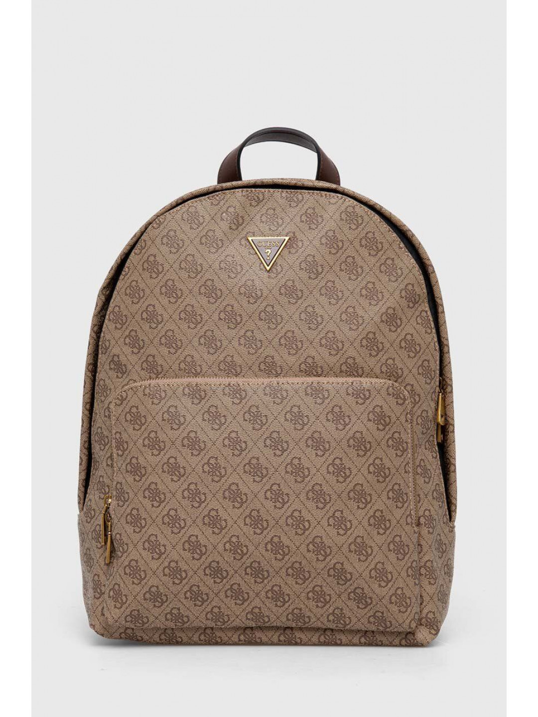 Batoh Guess VEZZOLA pánský béžová barva velký vzorovaný HMEVZL P3406